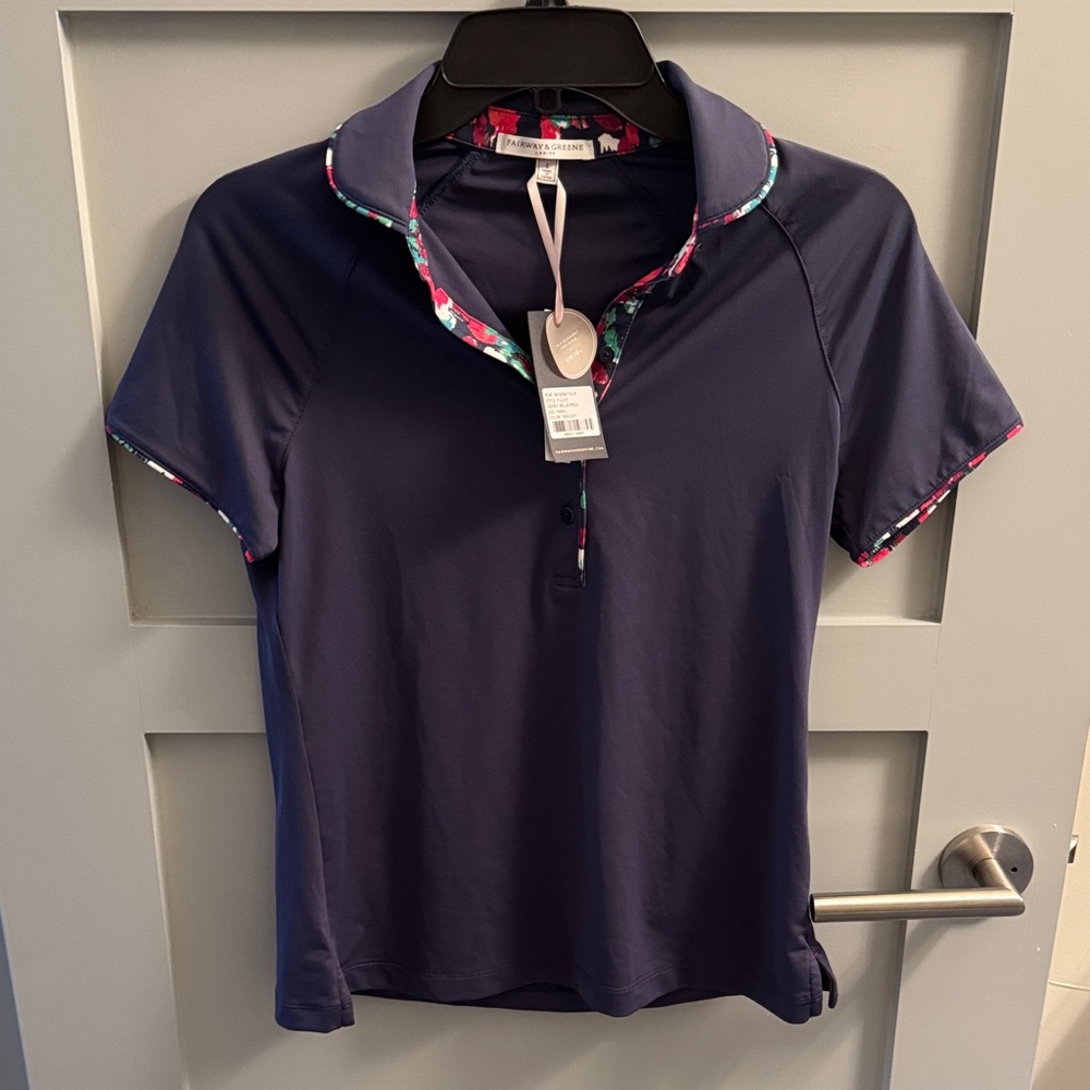 NWT Fairway & Greene Ladies’ Bella Twilight Polo - Size S